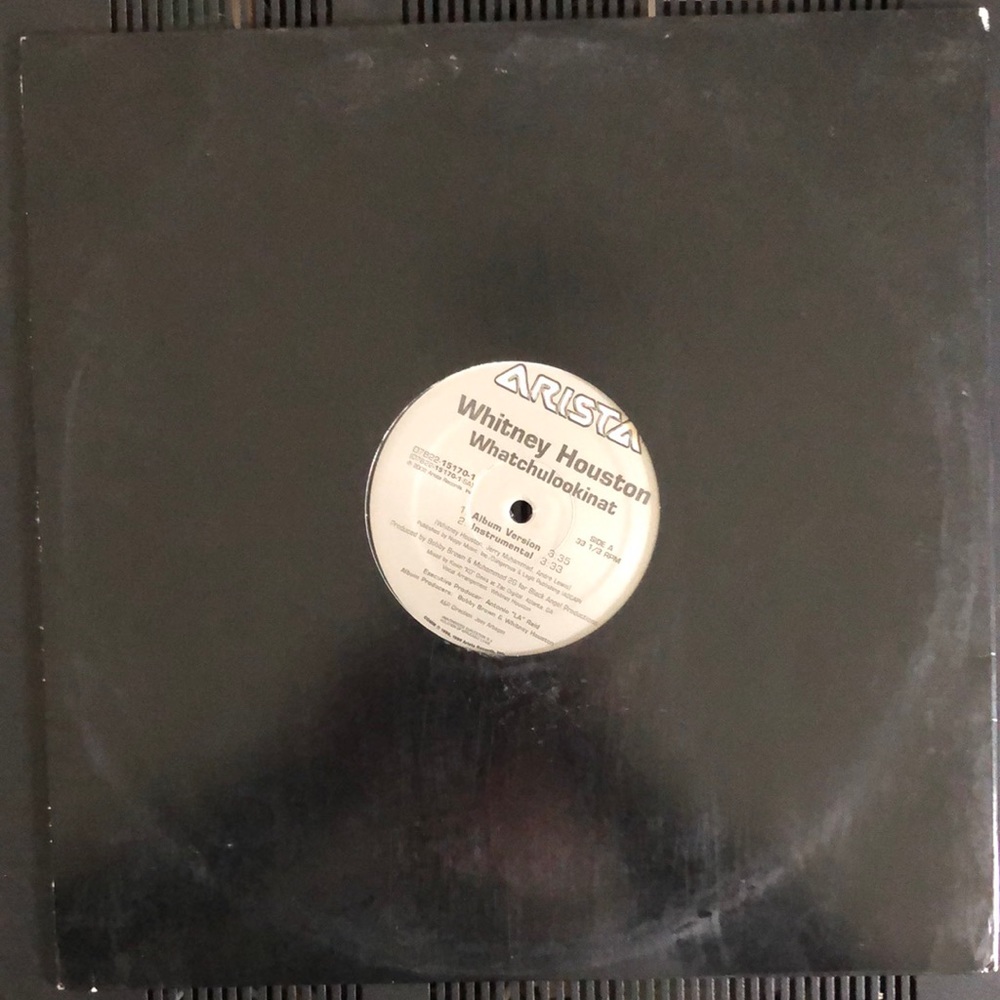 Whitney Houston Whatchulookinat Vinyl Lp 2002